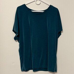 32 Degrees Cool T-Shirt Short Sleeve Green Size XL Women's